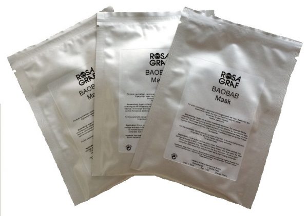 Fleece Mask Baobab, 1 Unit | Enables the natural recovery process of the skin.