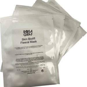 Fleece Skin Biolift  | Infused with an active ingredient solution of paracress , silver-grass root , red vine leaf and hyaluronic acid .